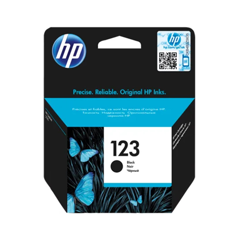 HP 123 Black Cartridge