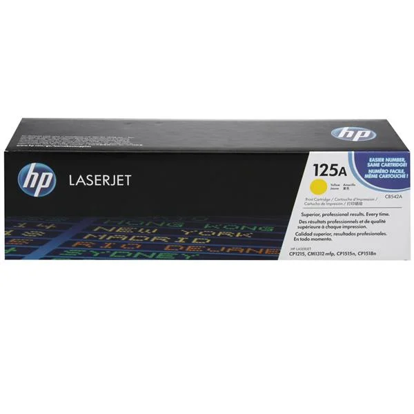 HP 125a Yellow Toner (Cb542a)