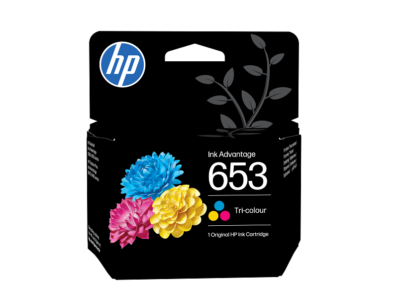 HP 653 Colour Cartridge..