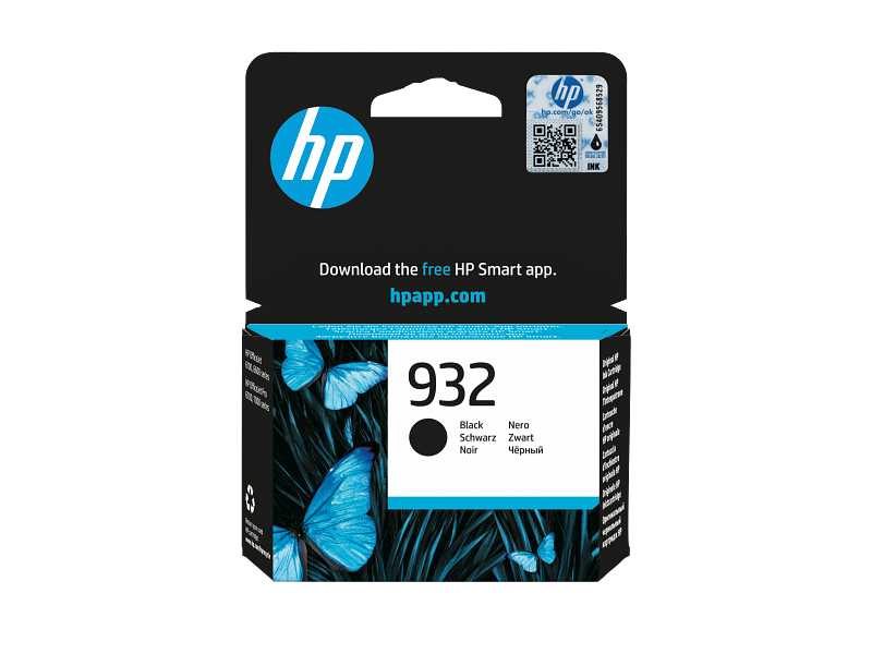 HP 932 Catridge Black - Sept|Nov 2022