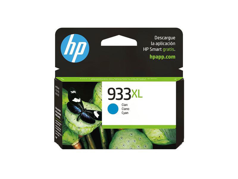 HP 933Xl Cartridge Cyan - April 2024 & May|Jun 2025
