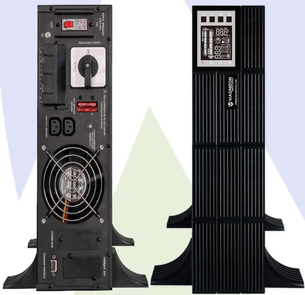 Magnizon MUT6KL 10KVA/10KW smart on-line, double-conversion UPS