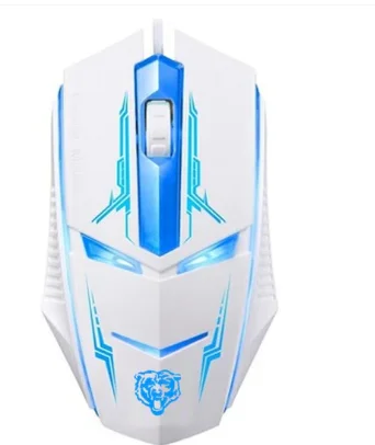 LW Gm01 USB Optical Mouse-White