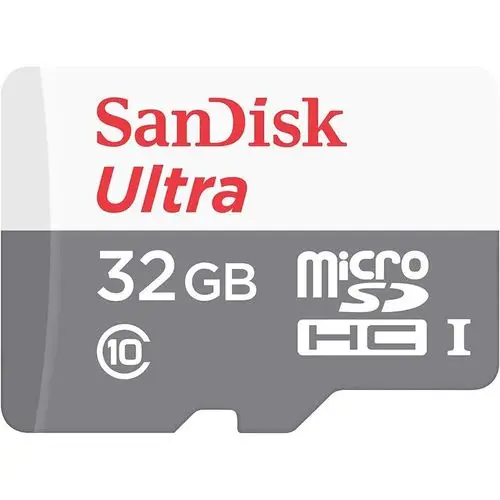 SanDisk Ultra 32GB UHS-I Class 10 microSDXC Card 100MB/s-W/out adaptor