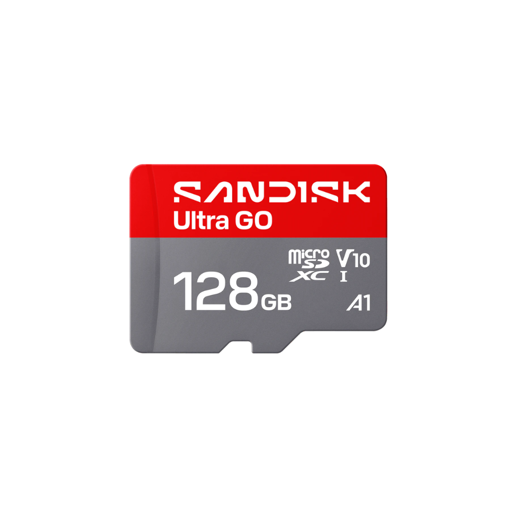 SANDISK Ultra Go microSD UHS I Card 128 GB, Up to190MB/s, for Smartphones and Tablets