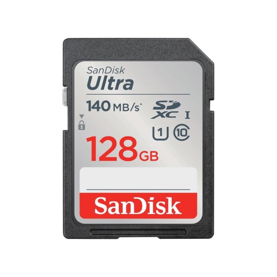 SanDisk Ultra SDXC UHS-I Card 100MBPS 128GB Class 10