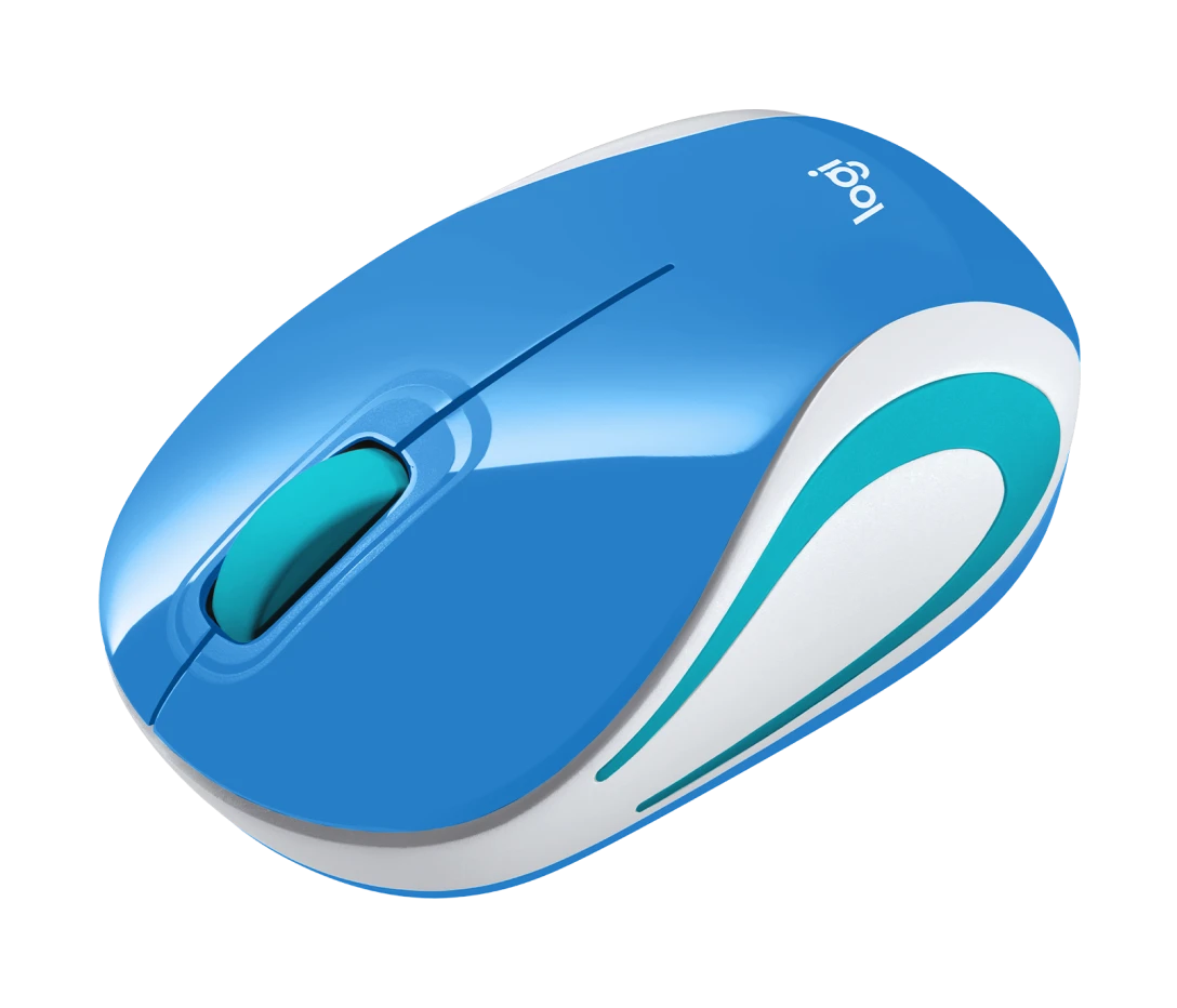LOGITECH M187 Wireless Mini Mouse Blue 910-002733