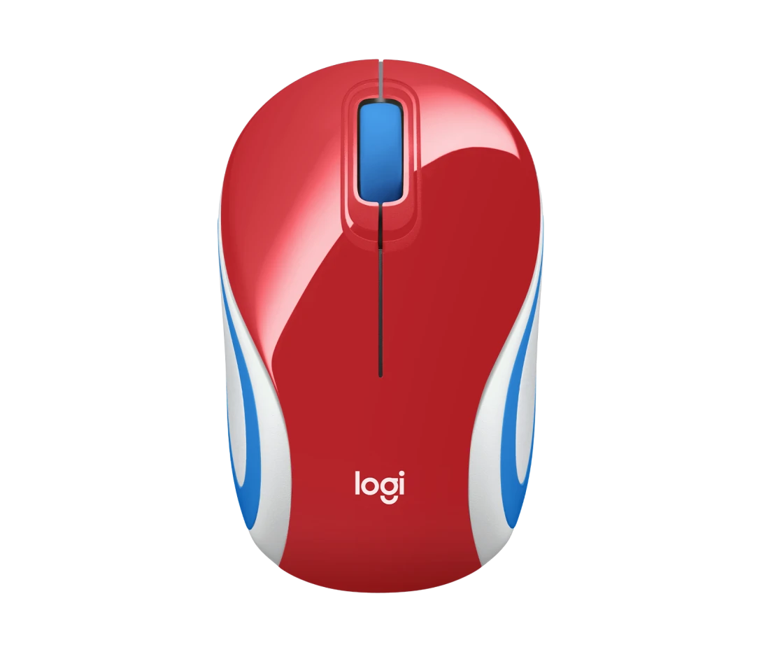 LOGITECH M187 Wireless Mini Mouse Red 910-002732