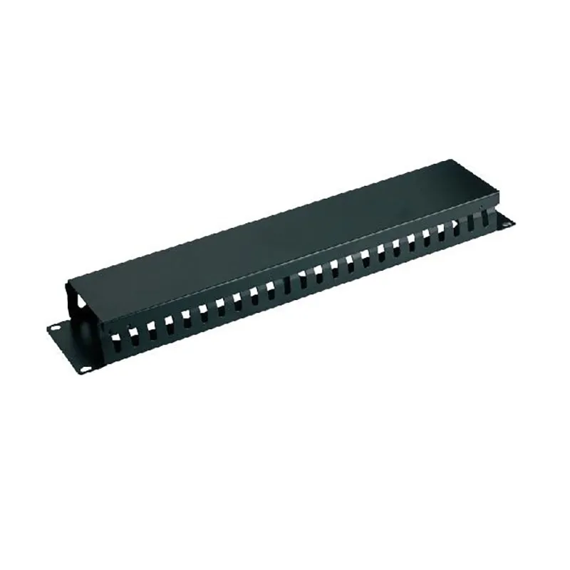  1U 12-slot horizontal cable manager MDT-1U
