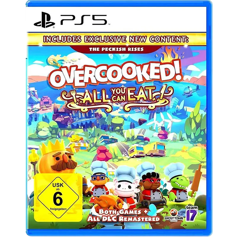 Ps5 Overcooked PS5 GAME MDT-OVERCOOKED-PS5-PS5