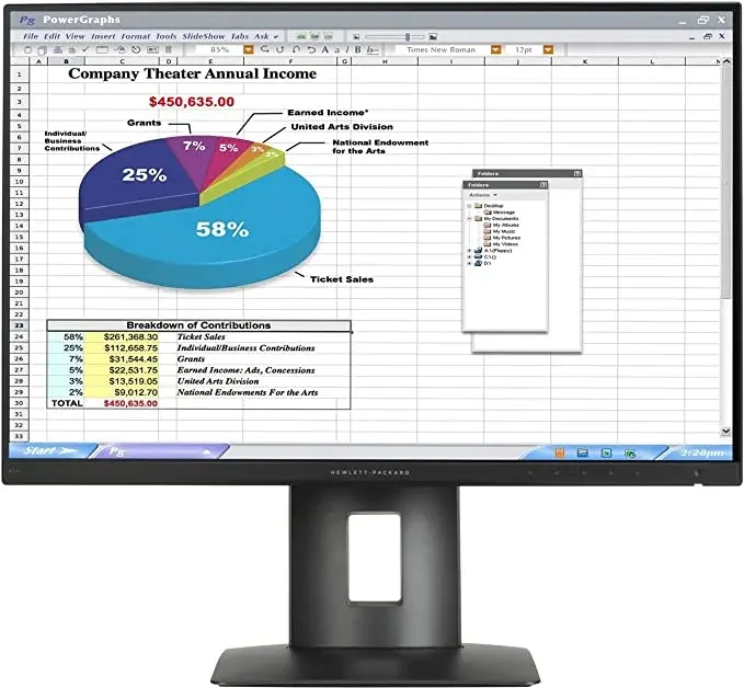 HP Tft 24'' Wide with HDMI(Z24N)