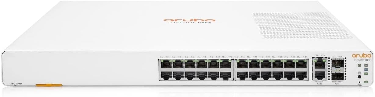 HPE Aruba IOn 1960 24G 2XT 2XF 370W Sw