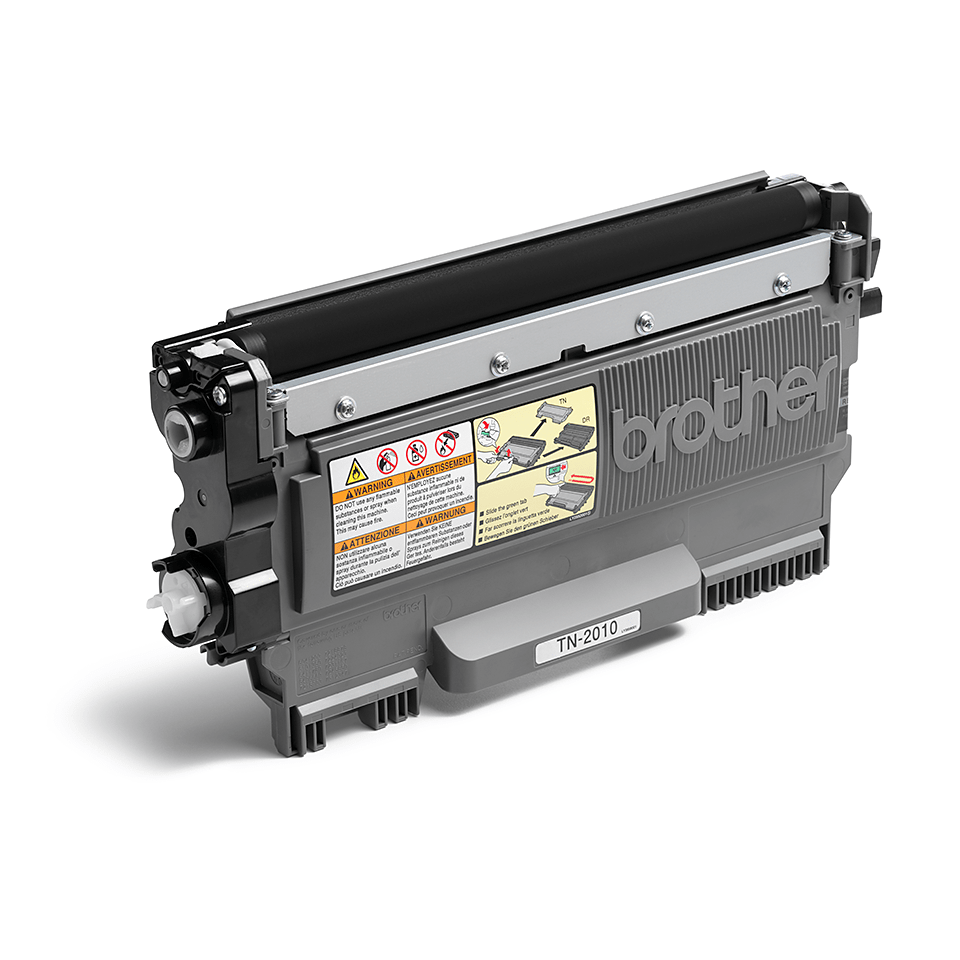 Brother TN-2010 Black Toner, 1,000 Pages, for HL-2130 & DCP-7055
