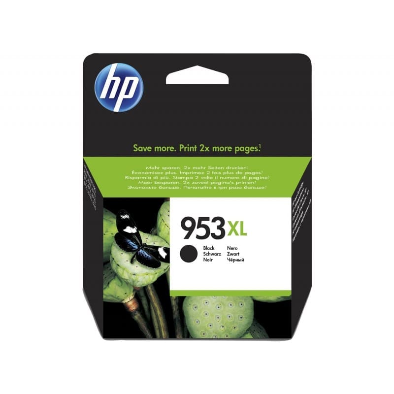 HP 953XL (L0S70AE) Black Ink Cartridge, 42.5ml, Approx. 2,000 Pages