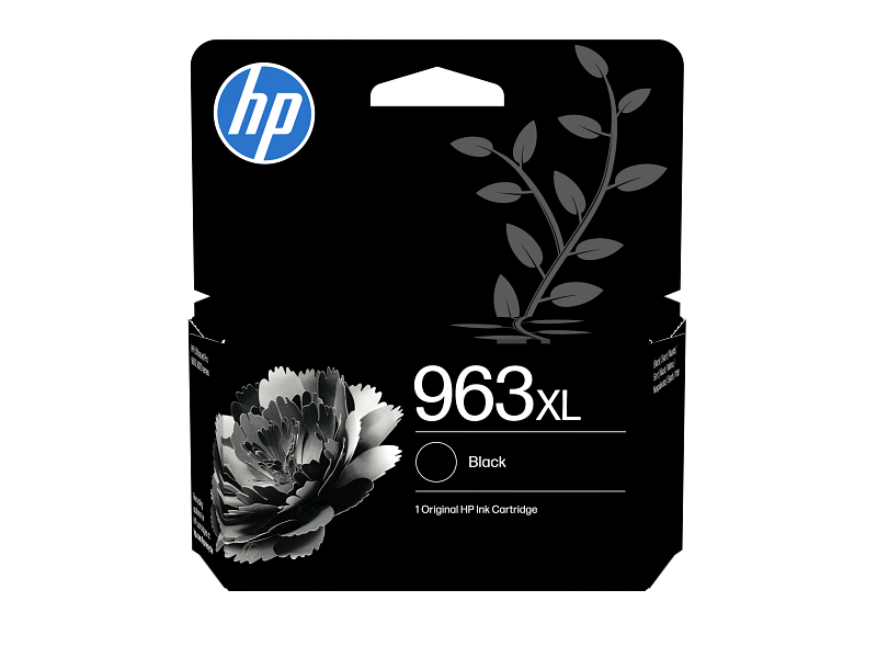 HP 963Xl Cartridges Black(3Ja30Ae)