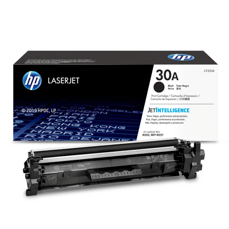 HP 30A (CF230A) Black Toner Cartridge, Standard Yield, 1,600 Pages