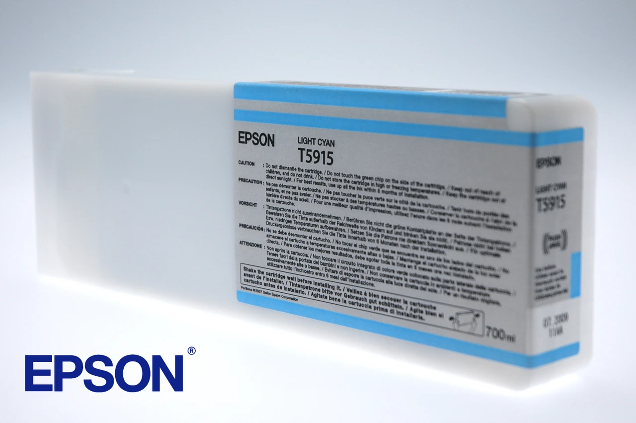  Epson T5915 Light Cyan Ink Cartridge (700 ml)