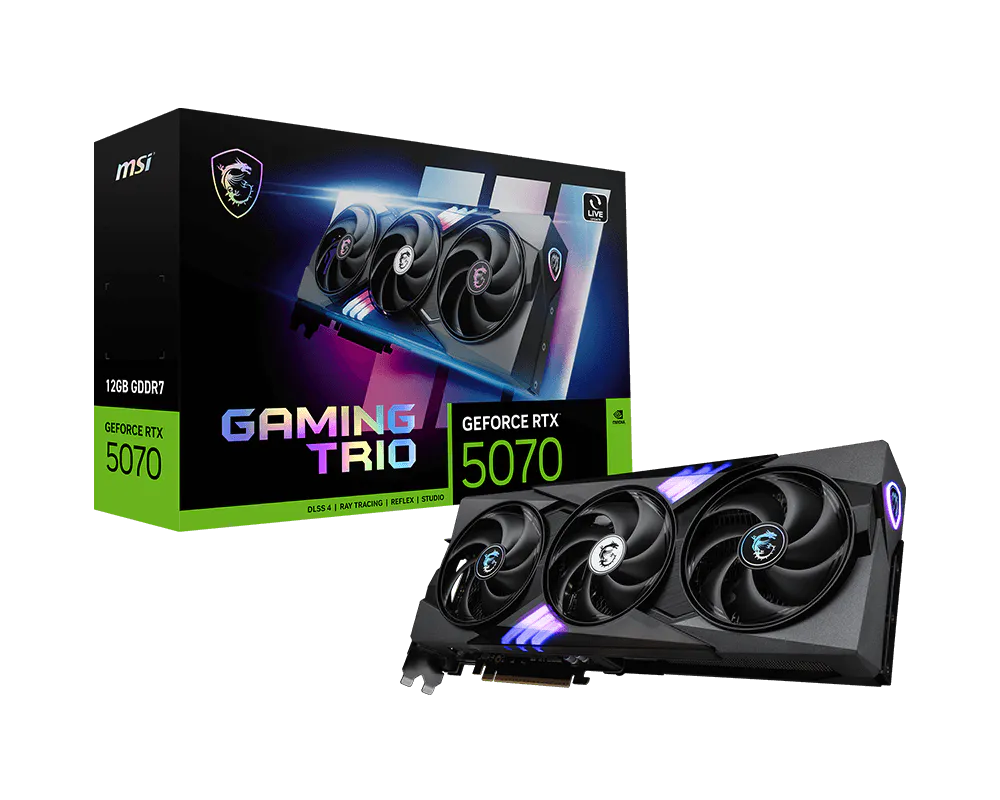 MSI Geforce RTX 5070 12GB Gaming Trio Oc - 912V532-019