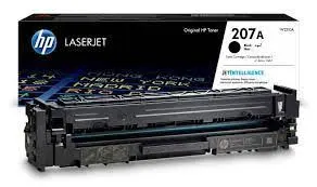 HP 207A (W2210A) Black Toner Cartridge, Standard Yield, ~1,350 Pages