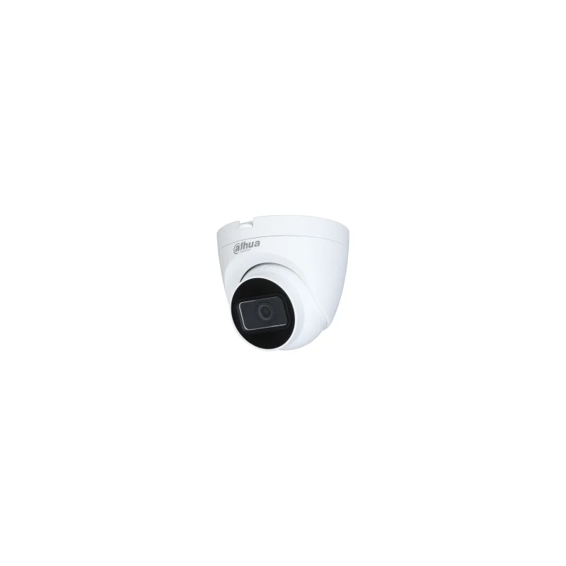 Dahua Lite 2MP Smart Dual Light Quick-to-Install Eyeball HDCVI Camera DH-HAC-HDW1200TRQP-IL-T-0280B-DIP – 1080p, 2.8mm Lens, Two-Way Audio (Mic + Speaker), DIP Switch, 40m IR & Warm Light, IP67