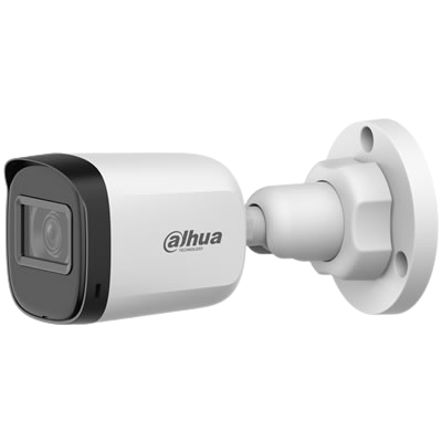 Dahua DH-HAC-HFW1200RLP-IL-T-0360B-DIP, 2MP HDCVI, 3.6mm, Dual Light 30m, Two-Way Talk, IP67