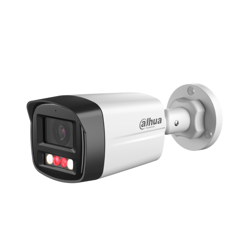 Dahua DH-IPC-HFW1439TL1P-PV-0360B-S6, 4MP Entry IP Bullet, Dual Light 50m, Active Deterrence, PoE, IP67