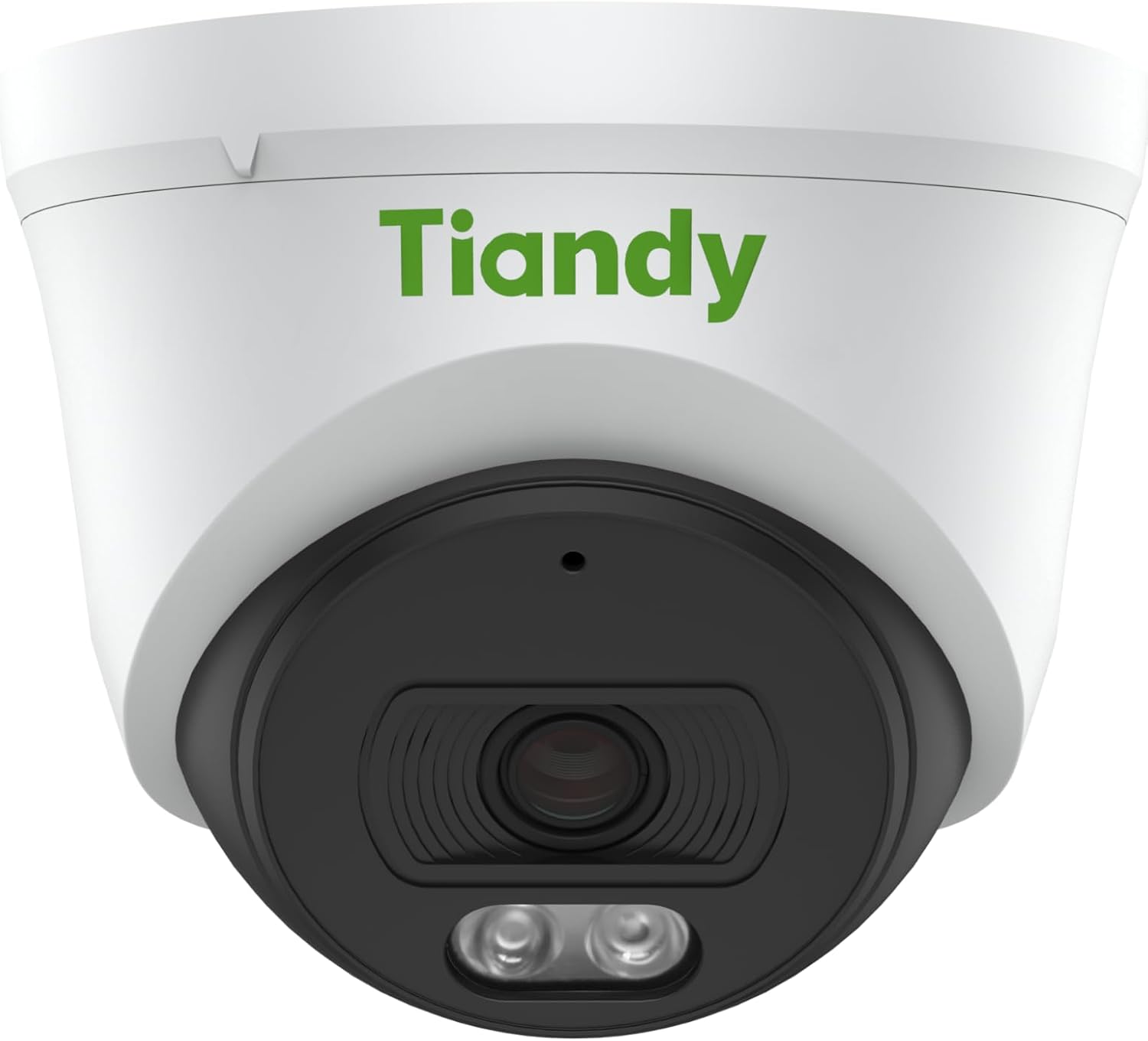 Tiandy 2MP Color Maker Fixed Turret IP Camera TC-C32XN (Spec: I3W/E/Y/2.8mm/V4.2) – Full-Color 24/7 Night Vision, 2.8mm Lens, Built-in Mic, 30m Warm Light, IP66, PoE