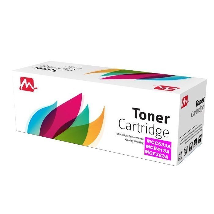Mercury MCC533A/MCE413A/MCF383A Magenta Toner, Compatible HP 304A/305A/312A, ~2,800 Pages