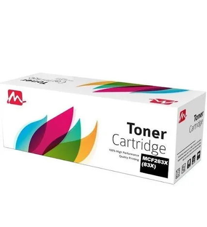 Mercury MCF283X/MCRG737 Black Toner, Universal HP 83X/Canon 737 Compatible, High Yield ~2,200 Pages
