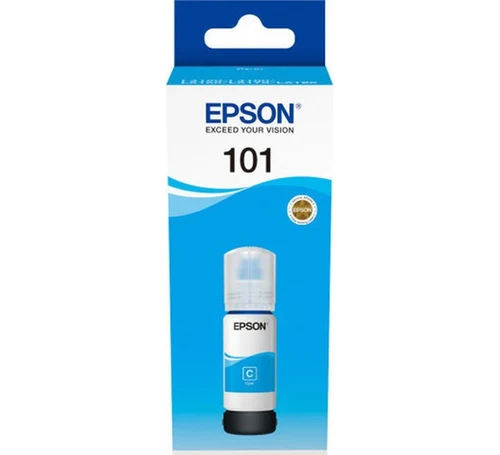 Epson EcoTank CY Ink Bottle for L6190/L6170/L4160/L4150 70ml Spill Proof, with Color Lock Code