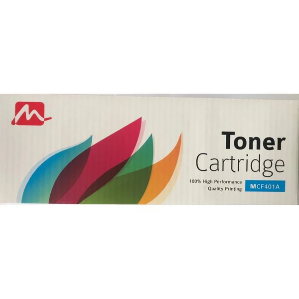 Mercury MCF401A/MCRG045 Cyan Toner, Universal HP 201A/Canon 045 Compatible, ~1,400 Pages
