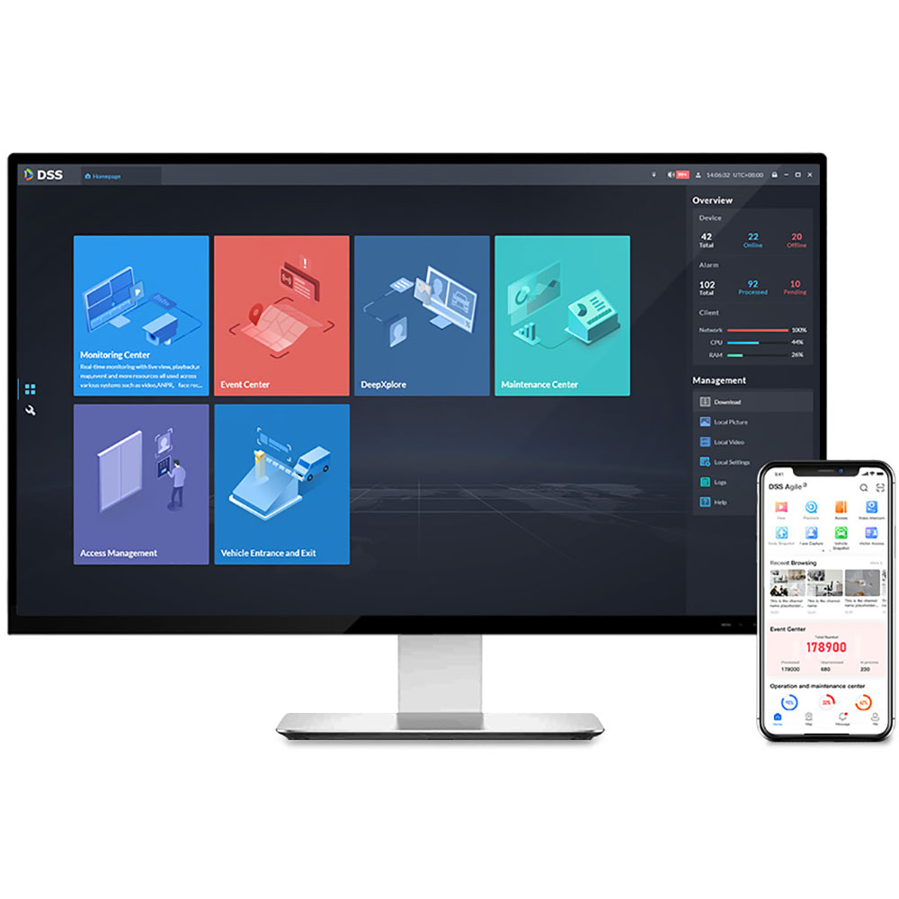 DSS Agile VDP App license for DSS Professional V8, One license for one additional user, when exceeds 500 users.