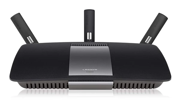 Linksys EA6900 AC1900 Dual-Band Smart Wi-Fi Wireless Router – Up to 1900 Mbps (600 Mbps 2.4GHz + 1300 Mbps 5GHz), 3 External Antennas, 4x Gigabit Ethernet Ports, 1x USB 3.0 & 1x USB 2.0, Beamforming Technology
