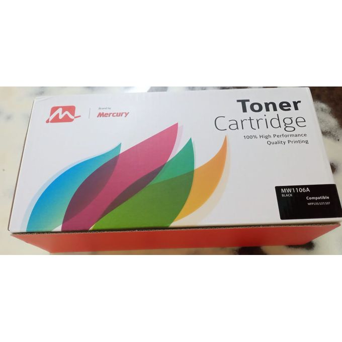 MERCURY MW1106X ( 106X ) Black Toner Cartridge