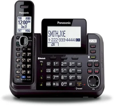 Panasonic KX-TG9541 Cordless Phone (Black) 