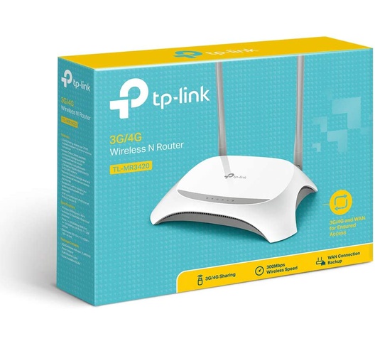 TP-Link Mr3420 300N 3G Wl Router