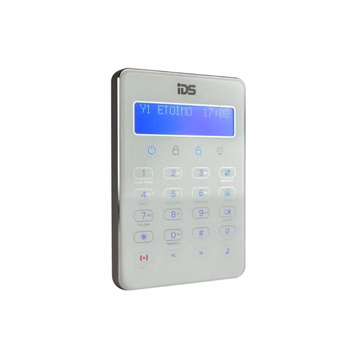 IDS X-Series White Touch LCD Keypad