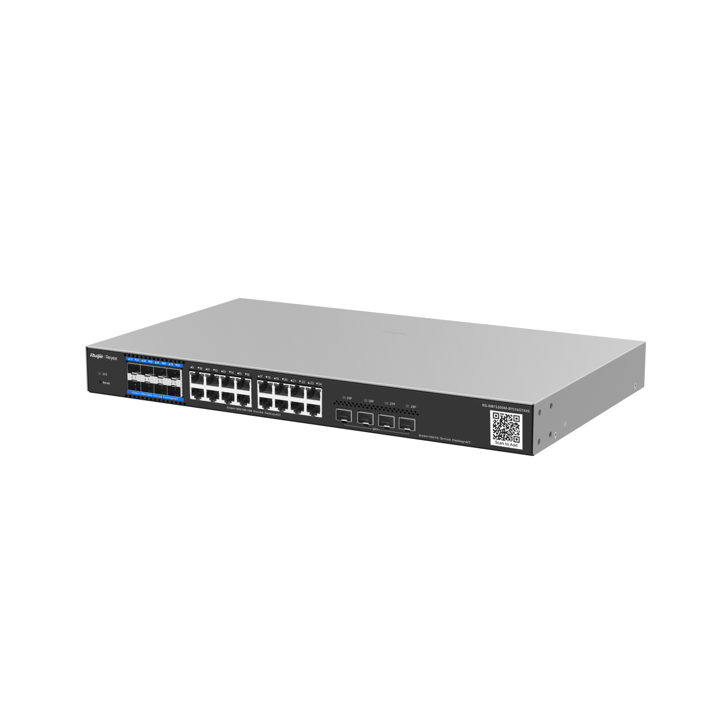 Layer 3 Managed Optical Network Fusion Switch - RG-NBF5200M