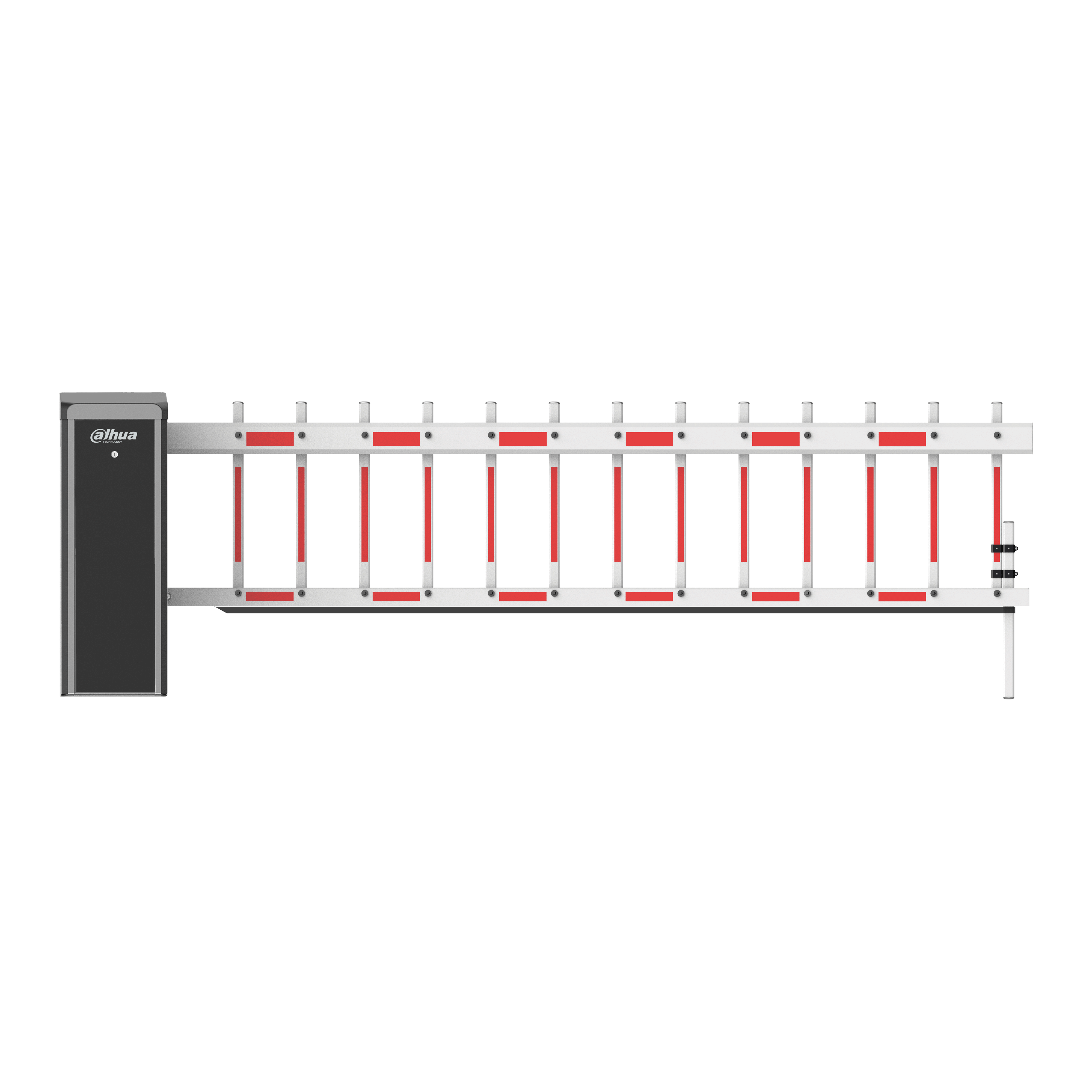 Dahua DHI-IPMECD-1053-LM45-T60, Fence Boom Barrier Gate (Left), 4.5m Boom, ~6s, 24V DC Brushless, IP54