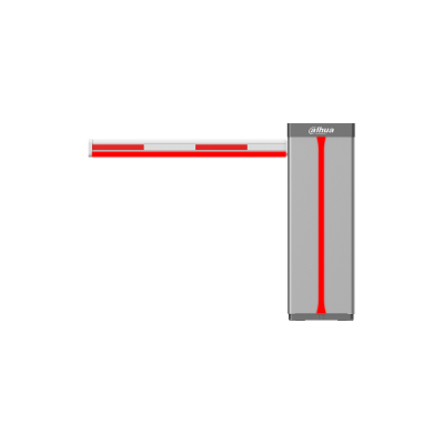 Dahua DHI-IPMECD-3022-LM30-T09, Straight Arm Barrier Gate (Left), 3 m Boom, 0.9 s Opening, IP55