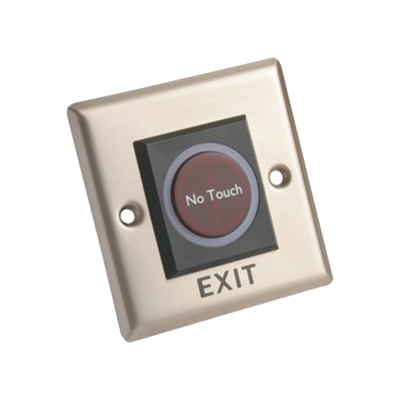 Dahua DHI-ASF908-V1 (ASF908) No-Touch Exit Button, Infrared 5–20cm, Stainless Steel, 12V DC