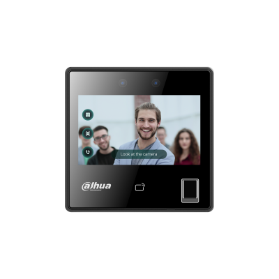 Dahua ASI3214A-W Face Recognition Access Controller, 4.3" Touch, 2-MP Dual-Lens, 3,000 Users, 5,000 Fingerprints, Wi-Fi + RJ45