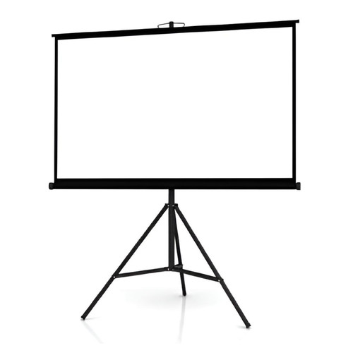 Office Point Projector Screen Tripod 96x96 T96