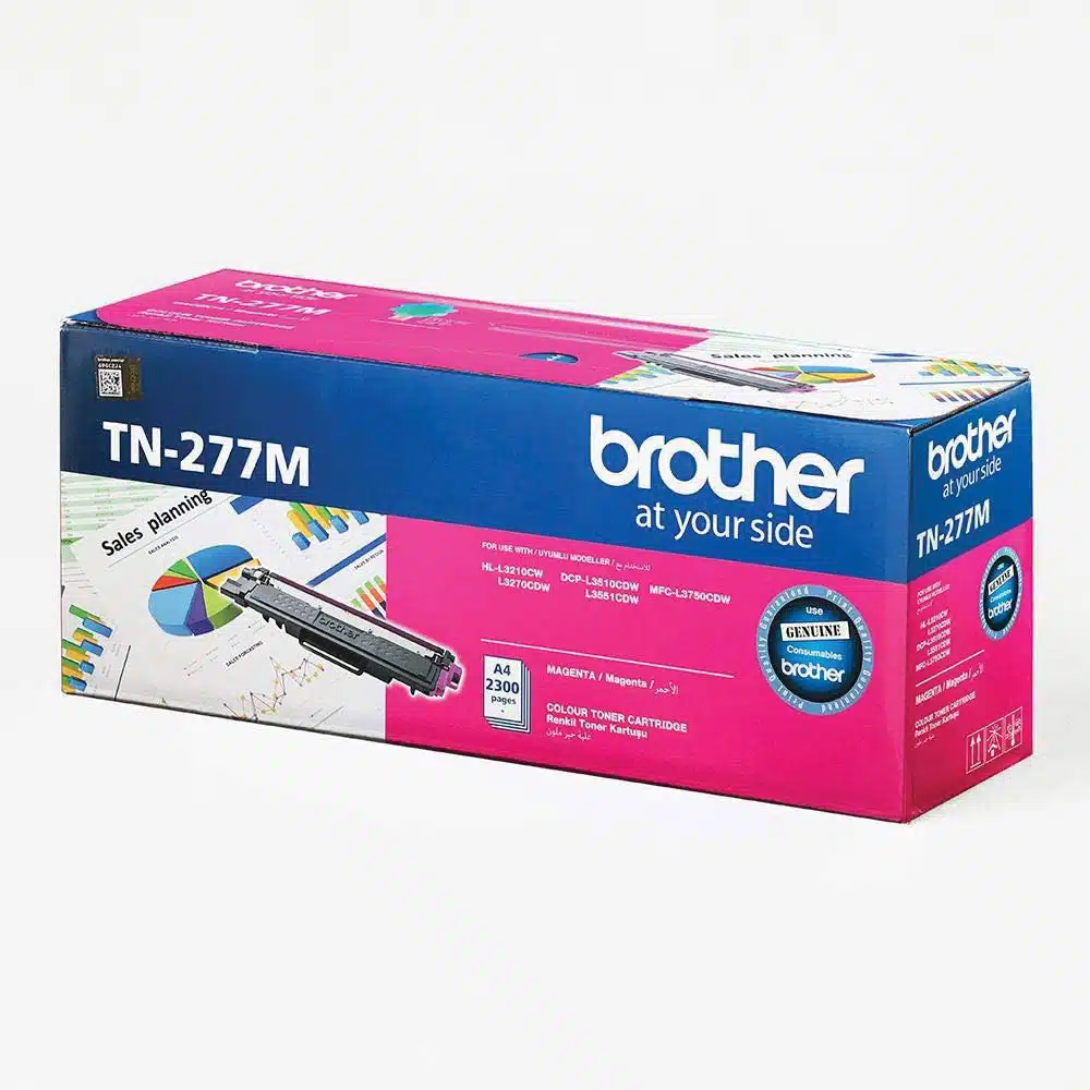 Brother TN-277 Magenta High Capacity Toner Cartridge