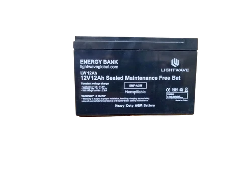 Lightwave 12V/12Ah UPS Battery - High-Performance Battery