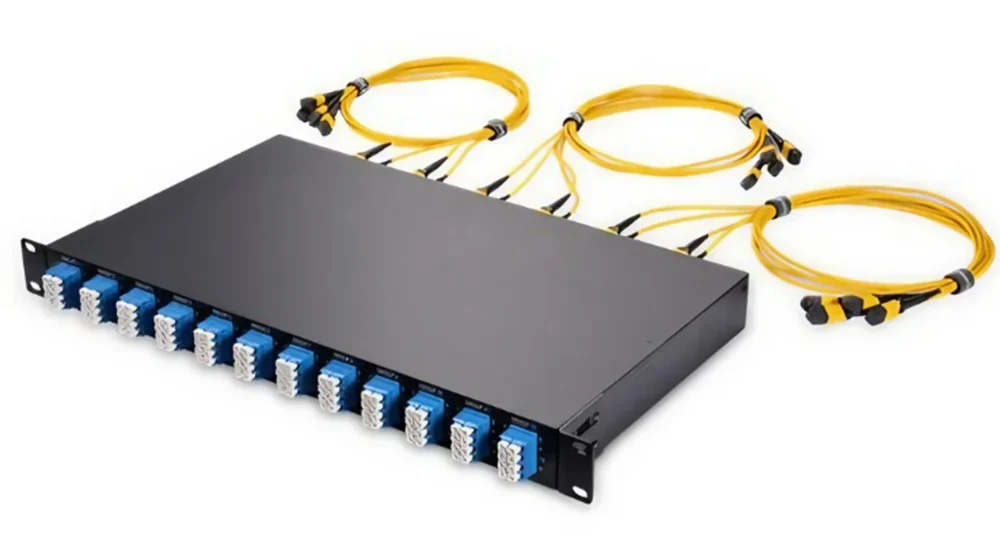 6port LC DupLex Sliding type Without Rail  1U