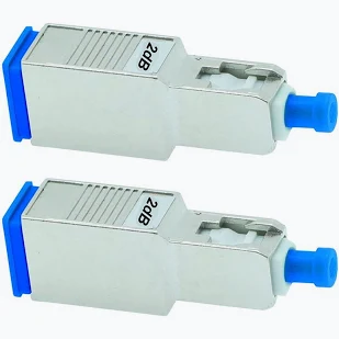 Fixed Fibre Optic Attenuator, 2dB, Singlemode, Connector 