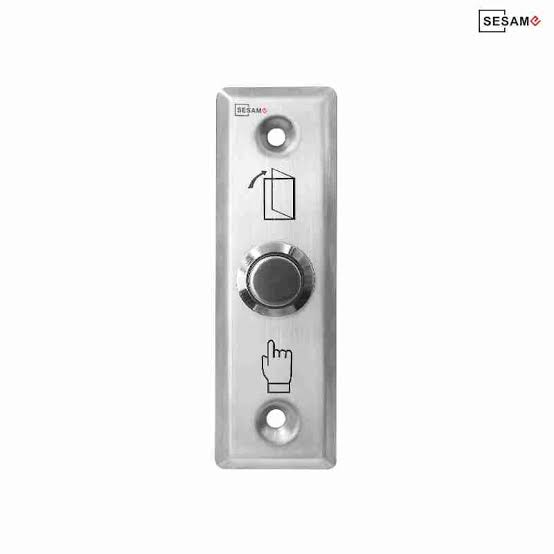 STAINLESS STEEL EXIT BUTTON SLIM (EBS28)
