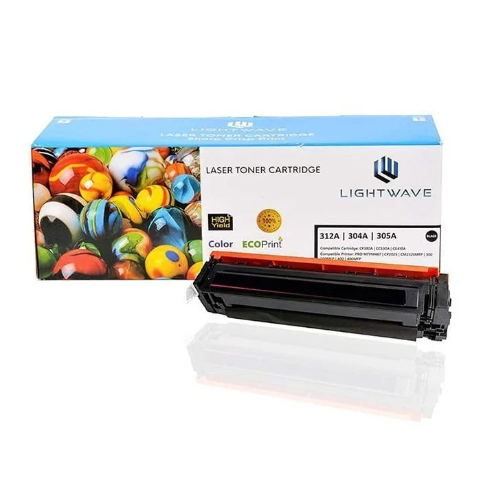 Lightwave CF383A Magenta Toner Cartridge LW-H-CF383A