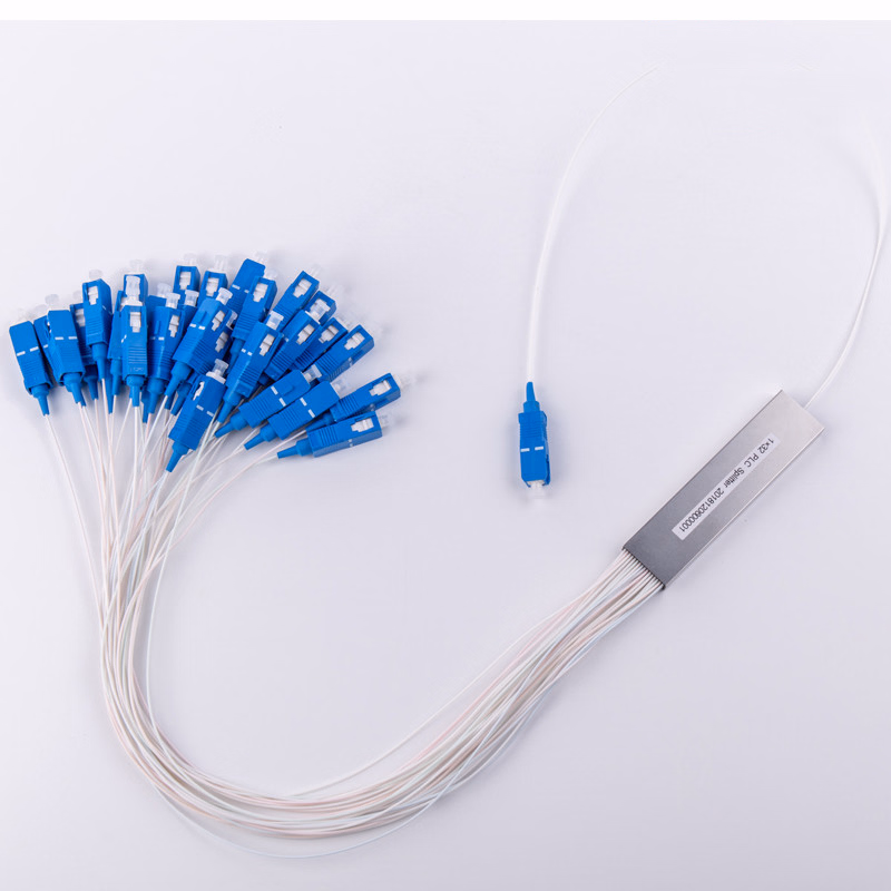 1×32 PLC Fiber Optic Splitter (PVC Case, SC/APC Connectors)